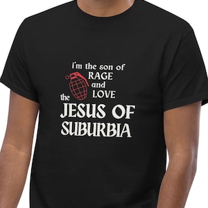 Jesus von Suburbia Shirt, von Green Day inspiriertes T-Shirt, American Idiot Punk Blasorband Shirt, 2000er Jahre Band Merch