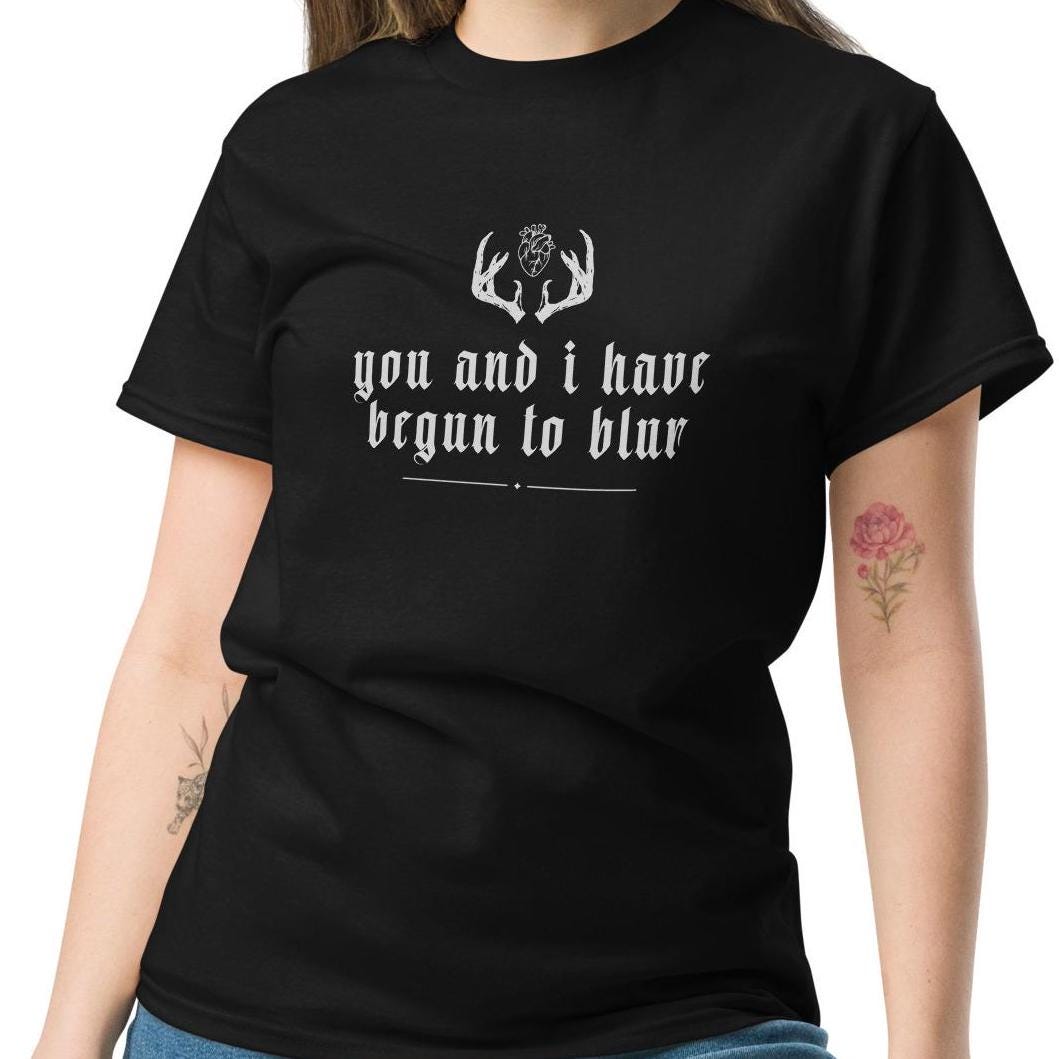 Hannigram Shirt - You And I Have Begun to Blur - Hannibal and Will Graham TShirt, Hannibal Lecter Merch, Hannigram Tee