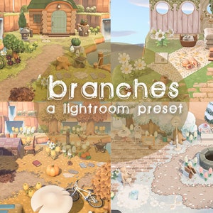 Branches Preset, ACNH Preset, Lightroom Preset