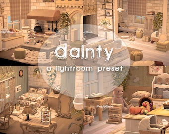 Dainty Lightroom Preset: Vintage Interior & Outdoor Filter (Digital Download)