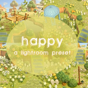 Happy Preset, ACNH Preset, Lightroom Preset