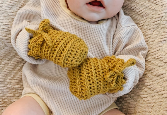 Fingerless baby cheap mittens