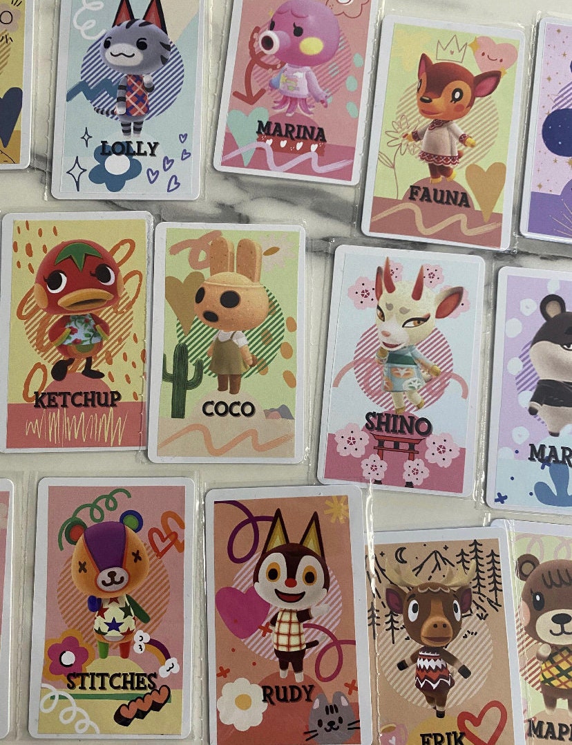 ACNH Animal Crossing Villager Amiibo Card Pick Any Villager Etsy