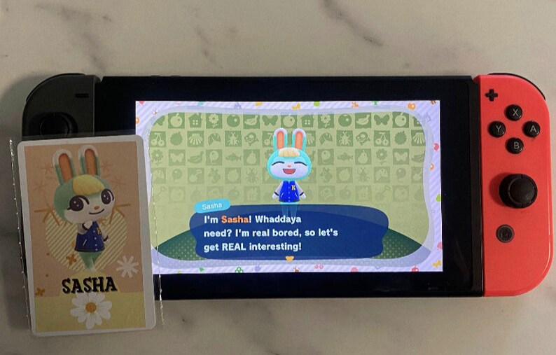 ACNH Animal Crossing Villager Amiibo Card Pick Any Villager Etsy