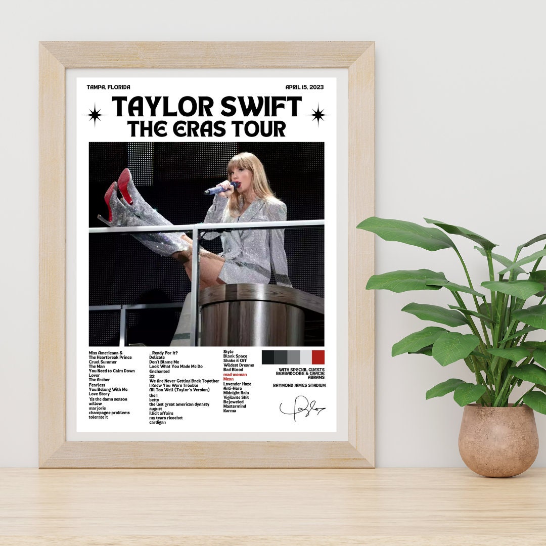 Taylor Swift Tampa Setlist 2024 Lynde Ronnica