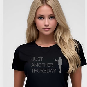 Just Another Thursday T-Shirt: Gray Man Graphic Tee
