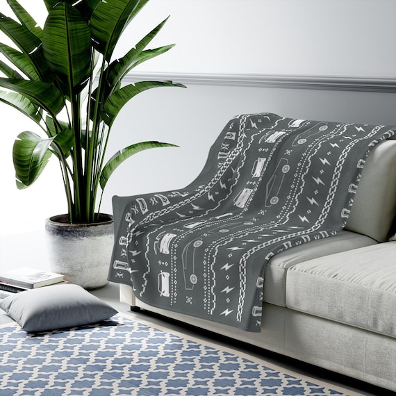 Tesla throw blanket deals