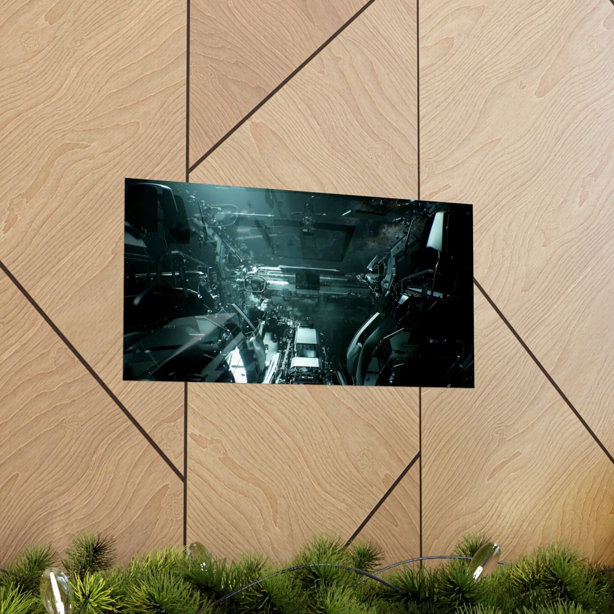 Tesla Cybertruck Exploded View From Inside V1 Matte Poster - Etsy