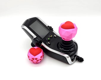 Power Wheelchair Accessory Powerchair Mobility Scooter GeoDome Heart Joystick Knob