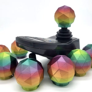 Wheelchair Powerchair Kids or Adults Silky Rainbow GeoDome Replacement Joystick Knob image 4