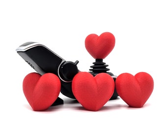 Power Wheelchair Accessory Powerchair Mobility Scooter Valentine's Day Heart Joystick Knob