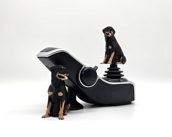 Power Wheelchair Upgrade Accessory Rottweiler Dog Joystick Knob