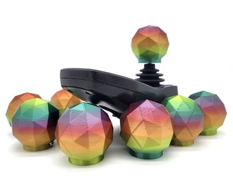 Wheelchair Powerchair Kids or Adults Silky Rainbow GeoDome Replacement Joystick Knob