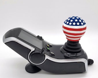 Power Wheelchair Accessory Powerchair Mobility Scooter American Flag Joystick Knob