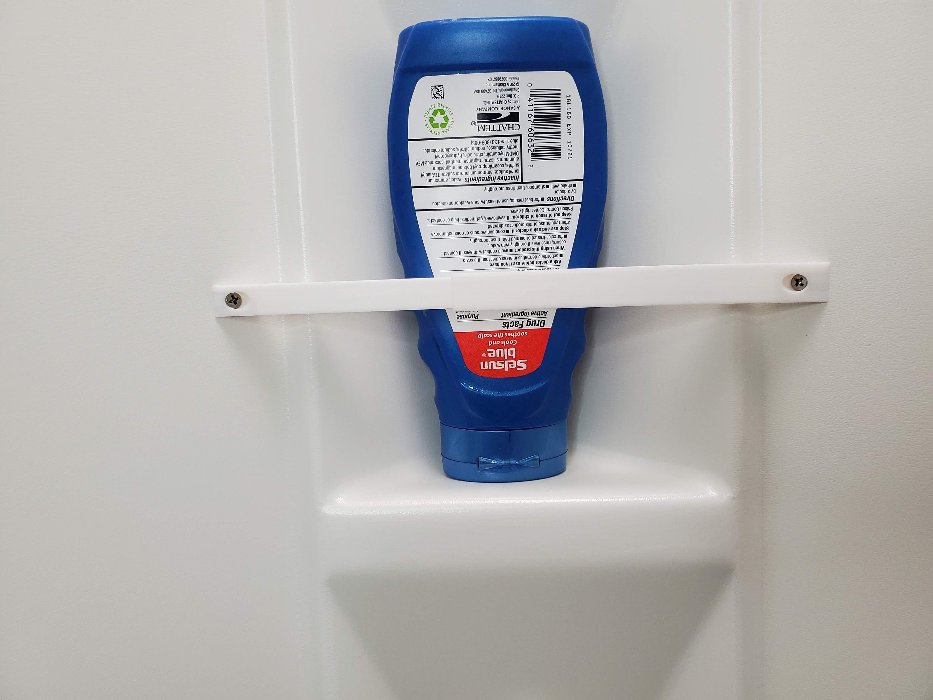 MICTUNING RV Shampoo Bottle Holder Fence Trailer Bathroom Corner