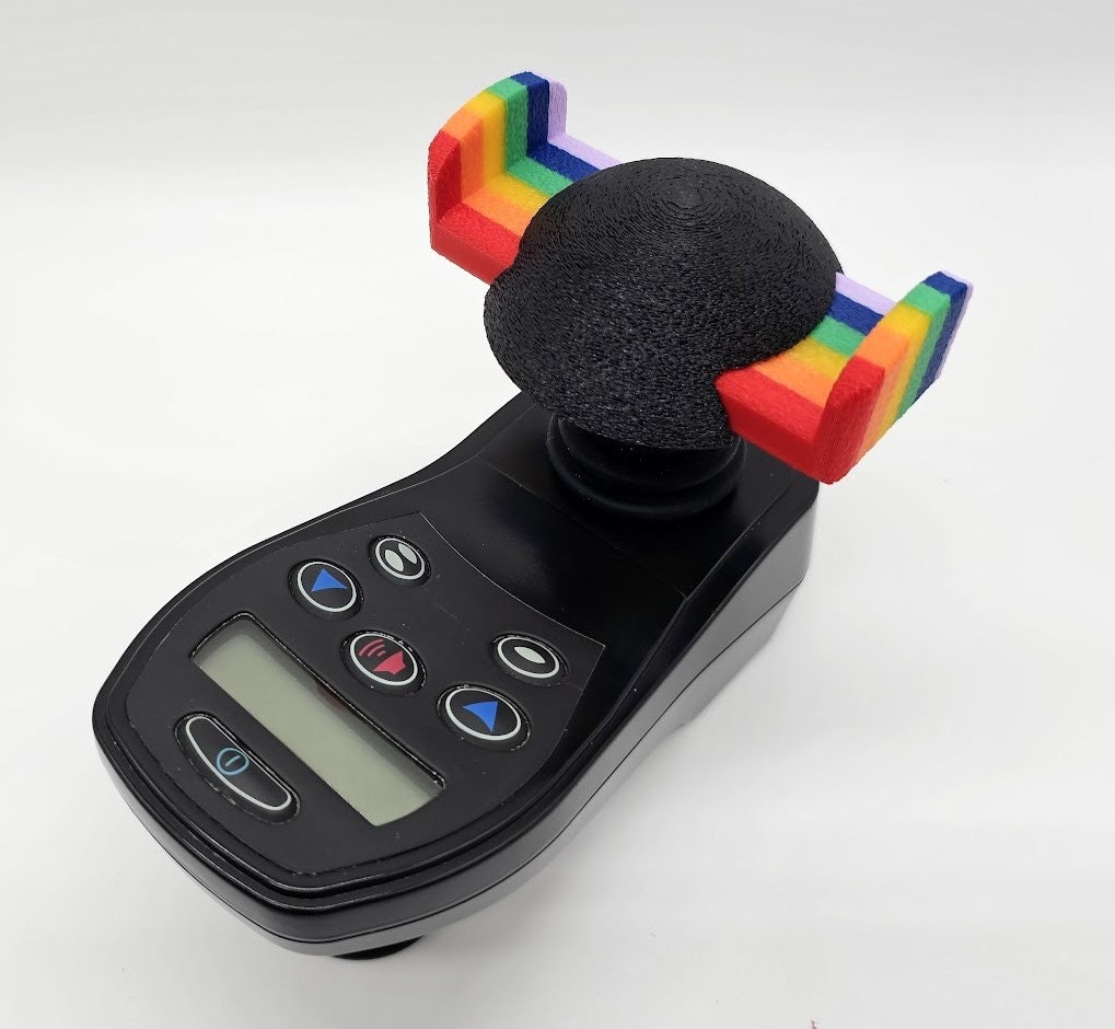 Power Wheelchair Dual Purpose Soft Touch Goal Post Joystick Knob
