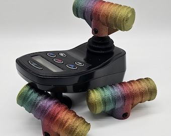 Wheelchair Powerchair T-Handle Rainbow Replacement Joystick Knob
