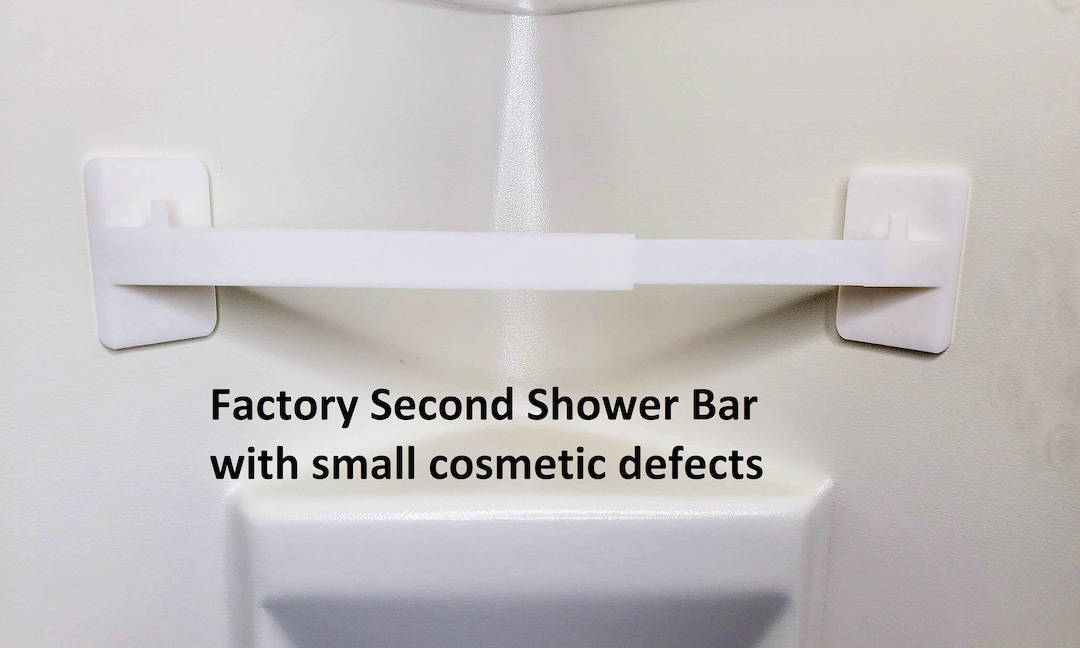 RV Camper Travel Trailer Bathroom FACTORY SECOND Stick on Shower Corner