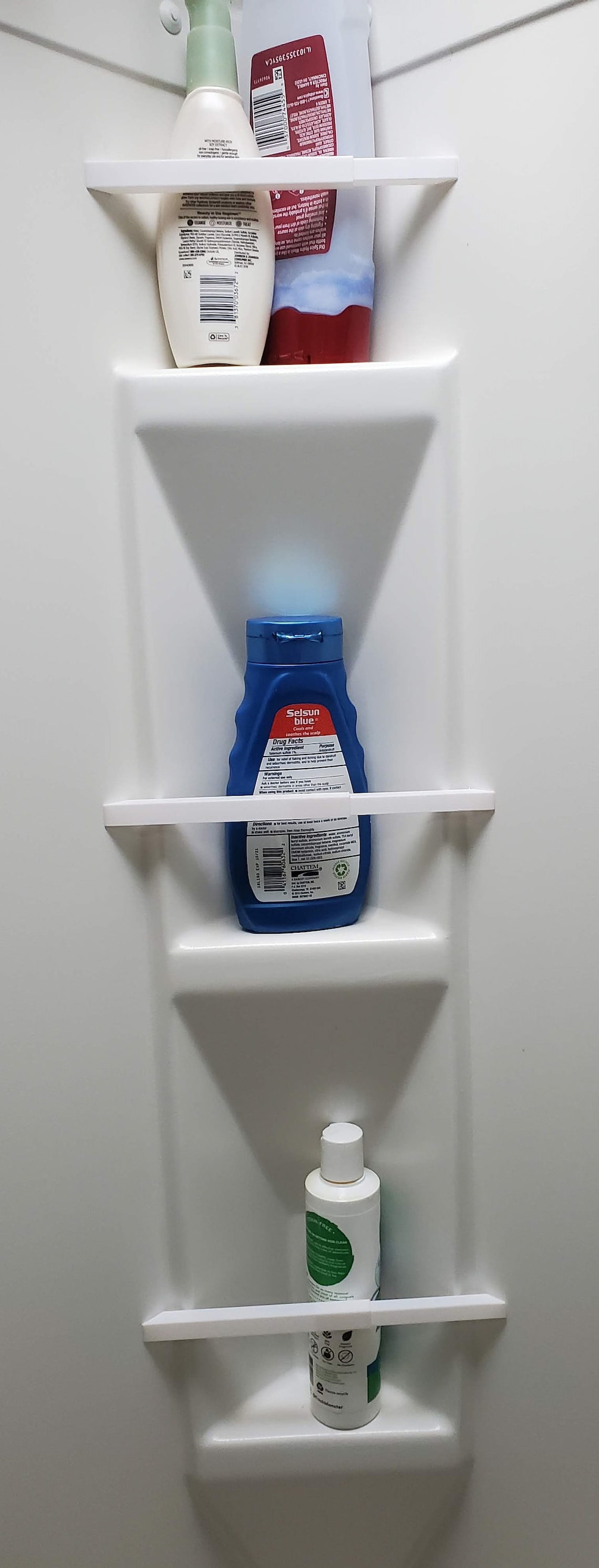 RV Camper Travel Trailer Shower Corner Storage Bar Etsy