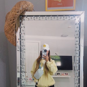 smiley trucker hat