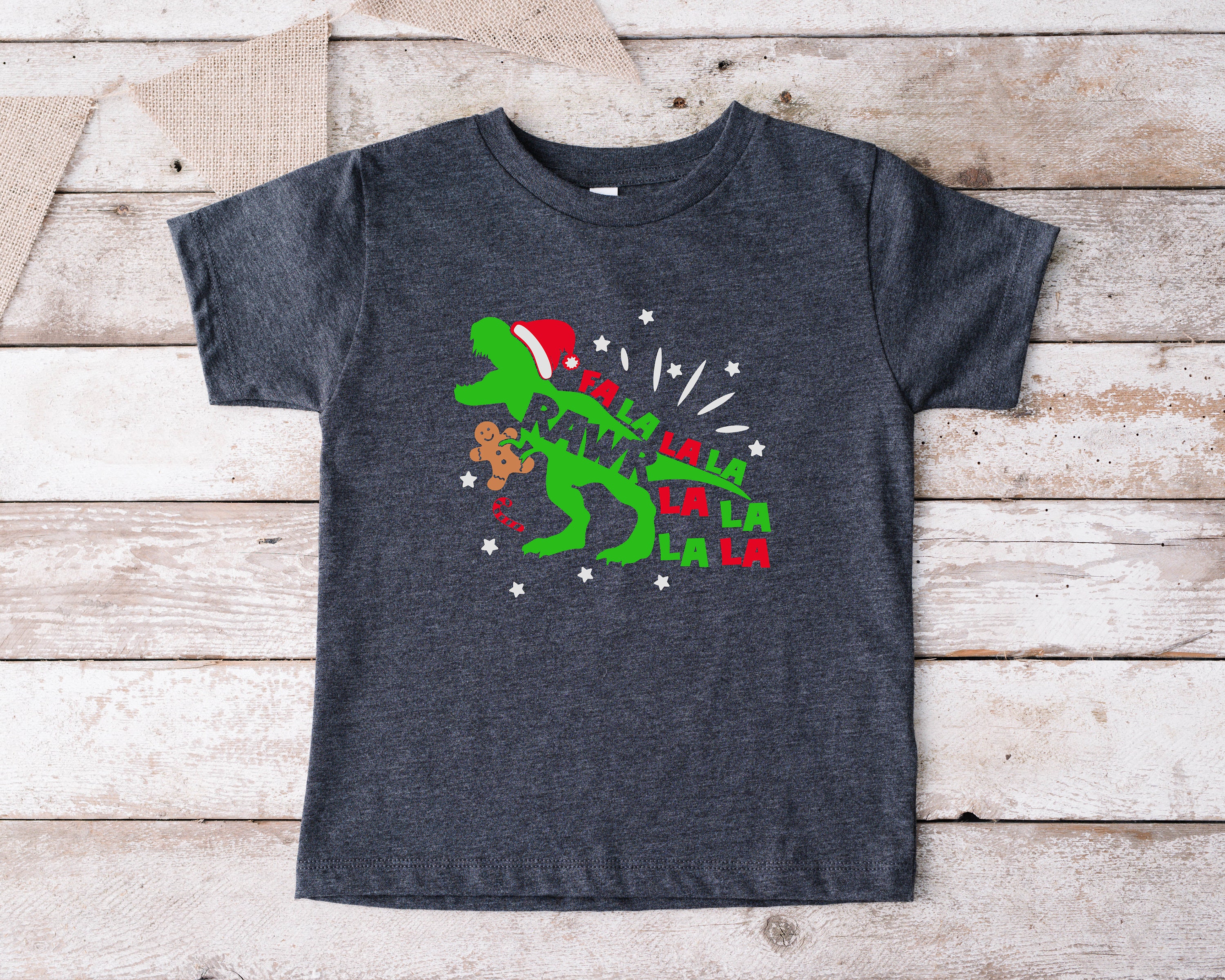 Discover Christmas Dinosaur Santa Shirt, T-rex Christmas Outfits, Christmas Gifts for Kids T-rex Shirt, Christmas Gifts, Dinosaur Holiday Outfit