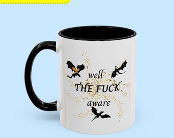 Fourth Wing Coffee Mug: Xaden Quote, Bookish Reader Gift