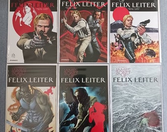 James Bond Iana Fleminga: Felix Leiter, komiksy nr 1-6, seria kompletna