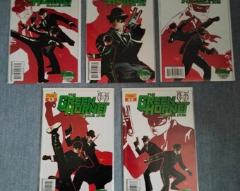 The Green Hornet: Parallel Lives, Comic Books #1-5, Complete Series.
