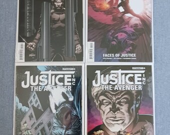 Justice Inc., The Avenger: Faces Of Justice, Komiksy #1-4, Kompletna seria