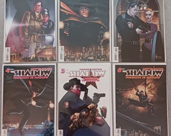The Shadow: Midnight In Moscow, komiksy nr 1-6, seria kompletna