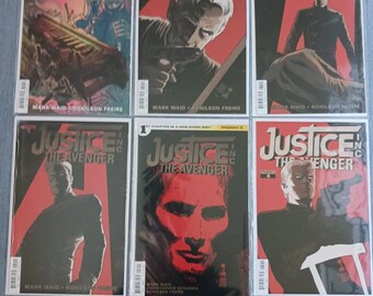 Justice Inc., The Avenger, Komiksy #1-6, Kompletna seria