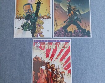 Teenage Mutant Ninja Turtles: Utrom Empire, Comic Books #1-3, Complete Series