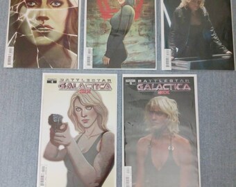 Battlestar Galactica: Six, komiksy #1-5, seria kompletna