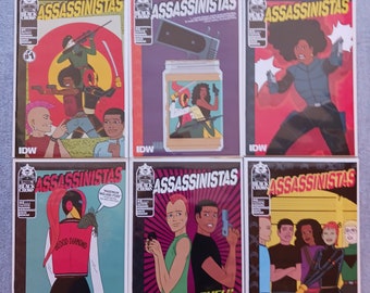 Assassinistas, komiksy nr 1-6, seria kompletna