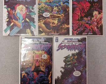 Cosmic Scoundrels, komiksy nr 1-5, seria kompletna