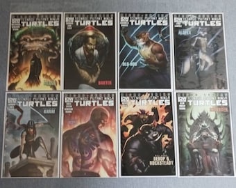 Teenage Mutant Ninja Turtles: Micro-Series Villains, Comic Books #1-8