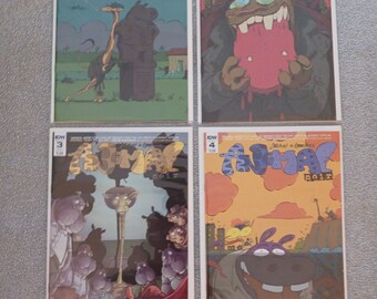 Animal Noir, komiksy nr 1-4, seria kompletna