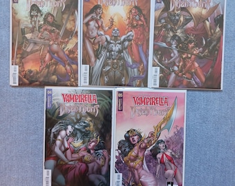 Vampirella/Dejah Thoris, Comic-Bücher 1–5, komplette Serie