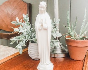 Ceramic Virgin Mary | Etsy