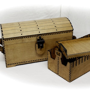 Schatztruhe - Magnetverschluss und Kartenorganizer