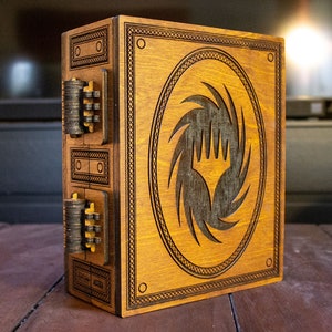 Magic The Gathering Planeswalker Spell Book Card Box