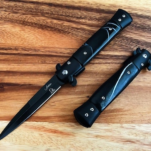 Automatic Delirium Titanium Switchblade Knife