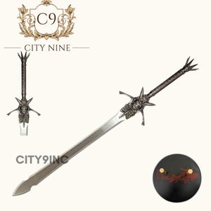 Devil May Cry 5 Rebellion Sword: Dante Cosplay, Full Metal Replica (Uncut)