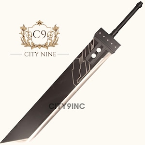 Fantasy Buster Sword Cloud Blade Destruction Sword 1:1 Full Metal COSPLAY Peripheral Model (Uncut)