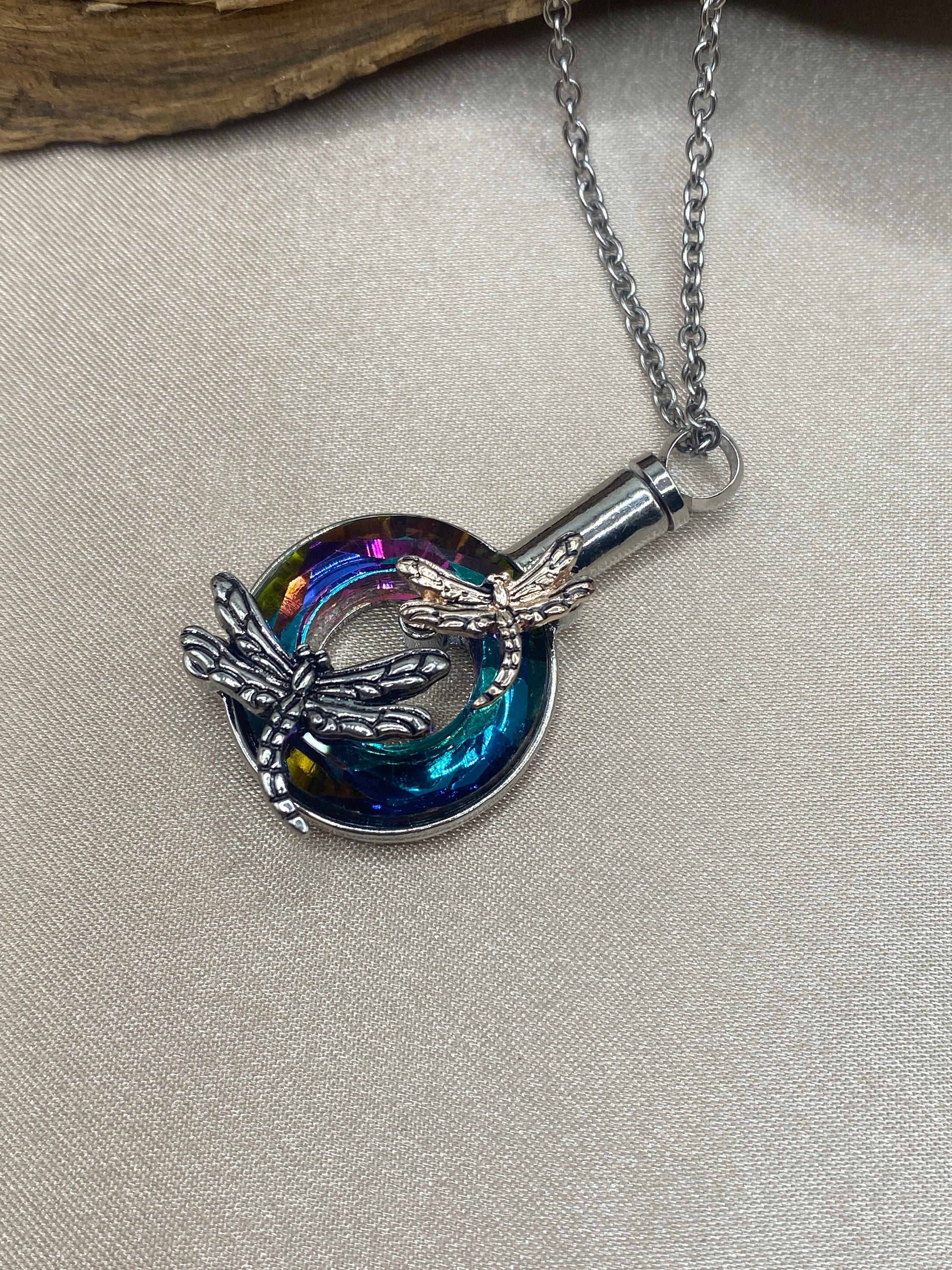 Cremation jewelry dragonfly discount