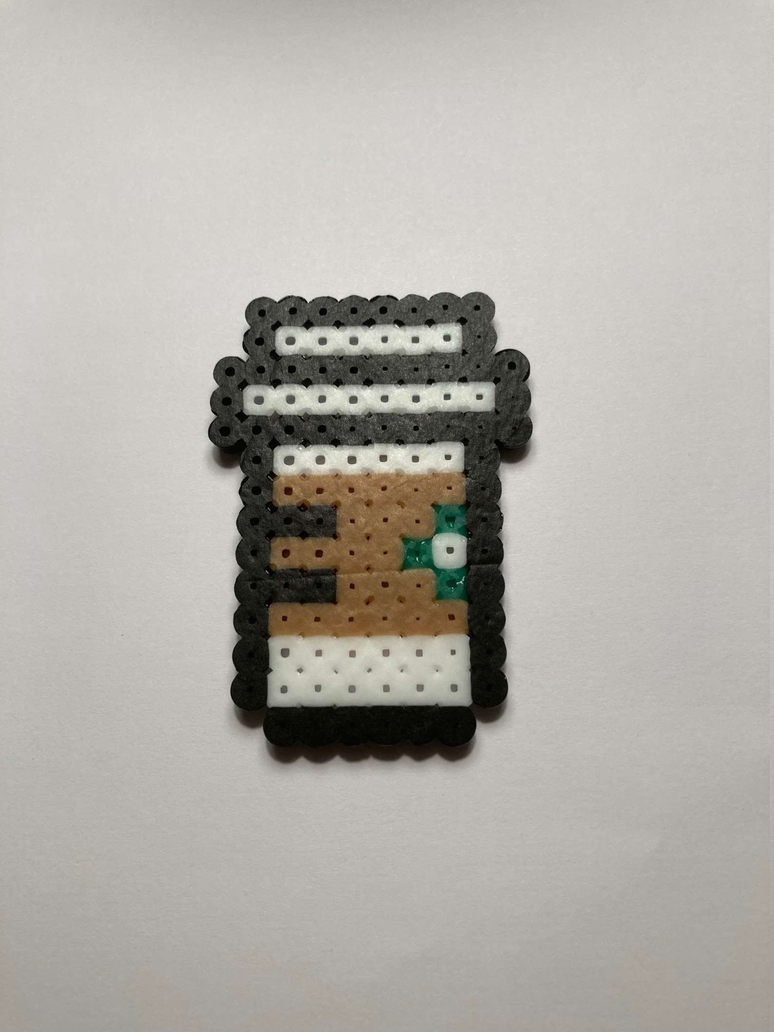 Perler Bead Starbucks Coffee ToGo Cup Etsy