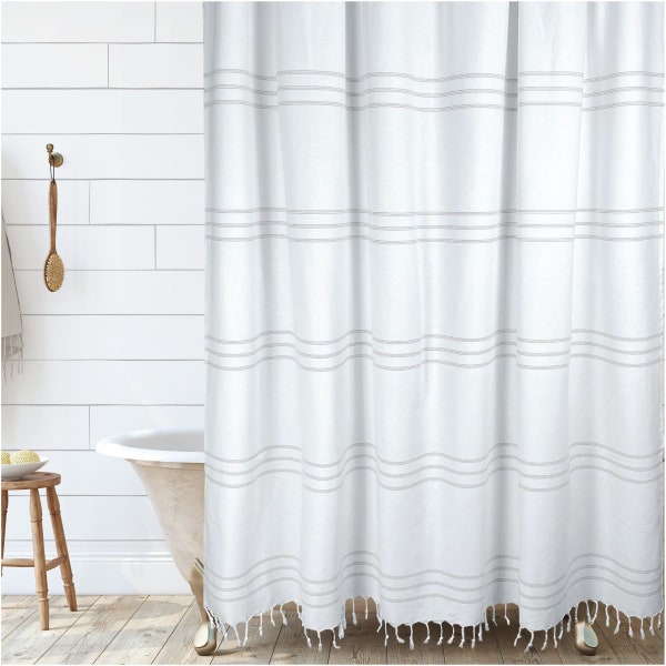 Farmhouse Shower Curtains Etsy