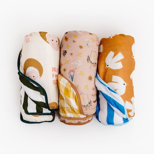 Sun and Plus Muslin Quilt Baby Blanket Double Gauze Rust Etsy