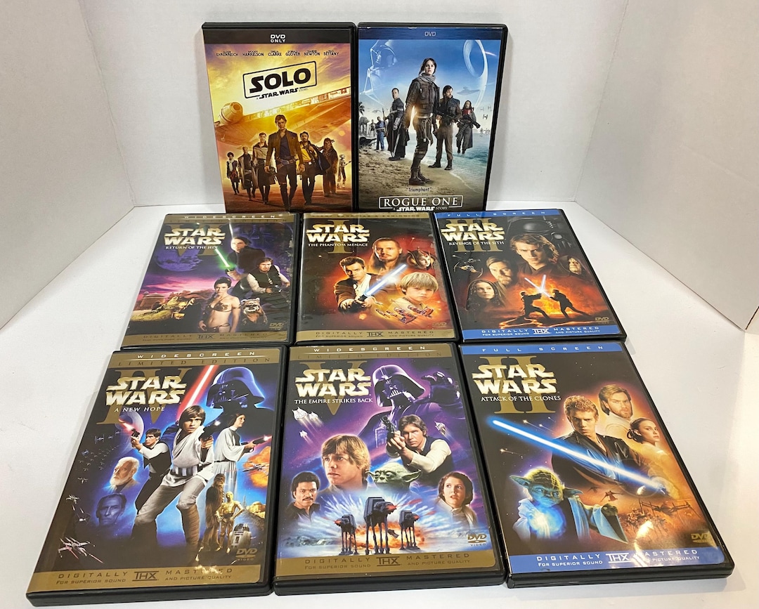 Star Wars Original Trilogy Limited DVD Widescreen Theatrical Uncut