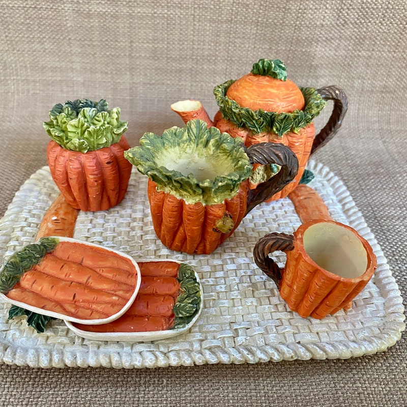 Miniature Tea Set - Etsy